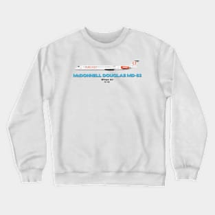 McDonnell Douglas MD-83 - Wings Air Crewneck Sweatshirt